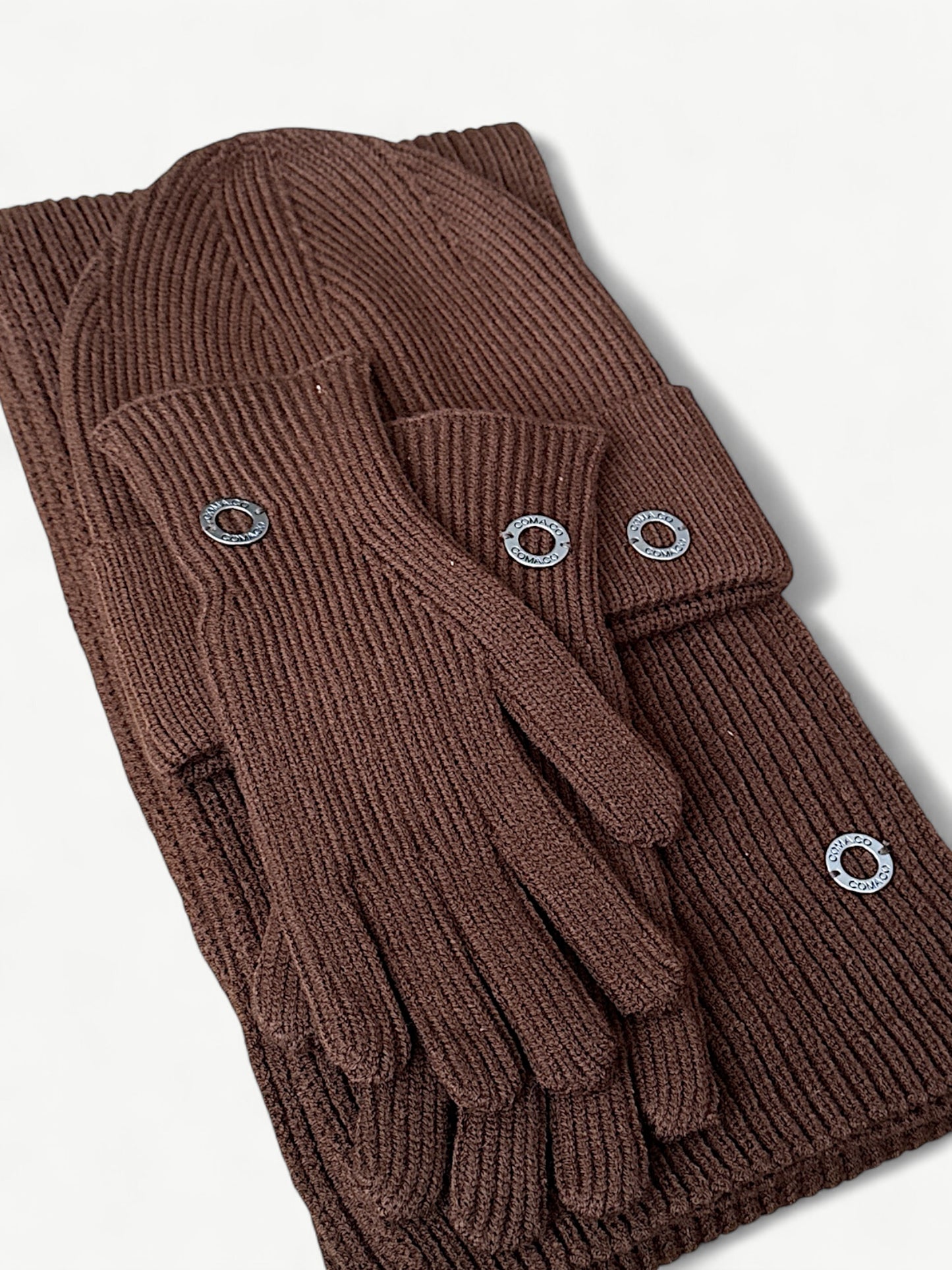 Merino Wool Set | Chocolate