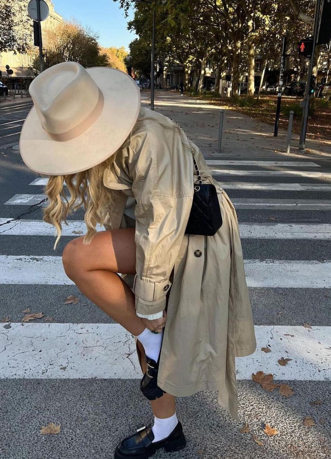 Cream Fedora Hat