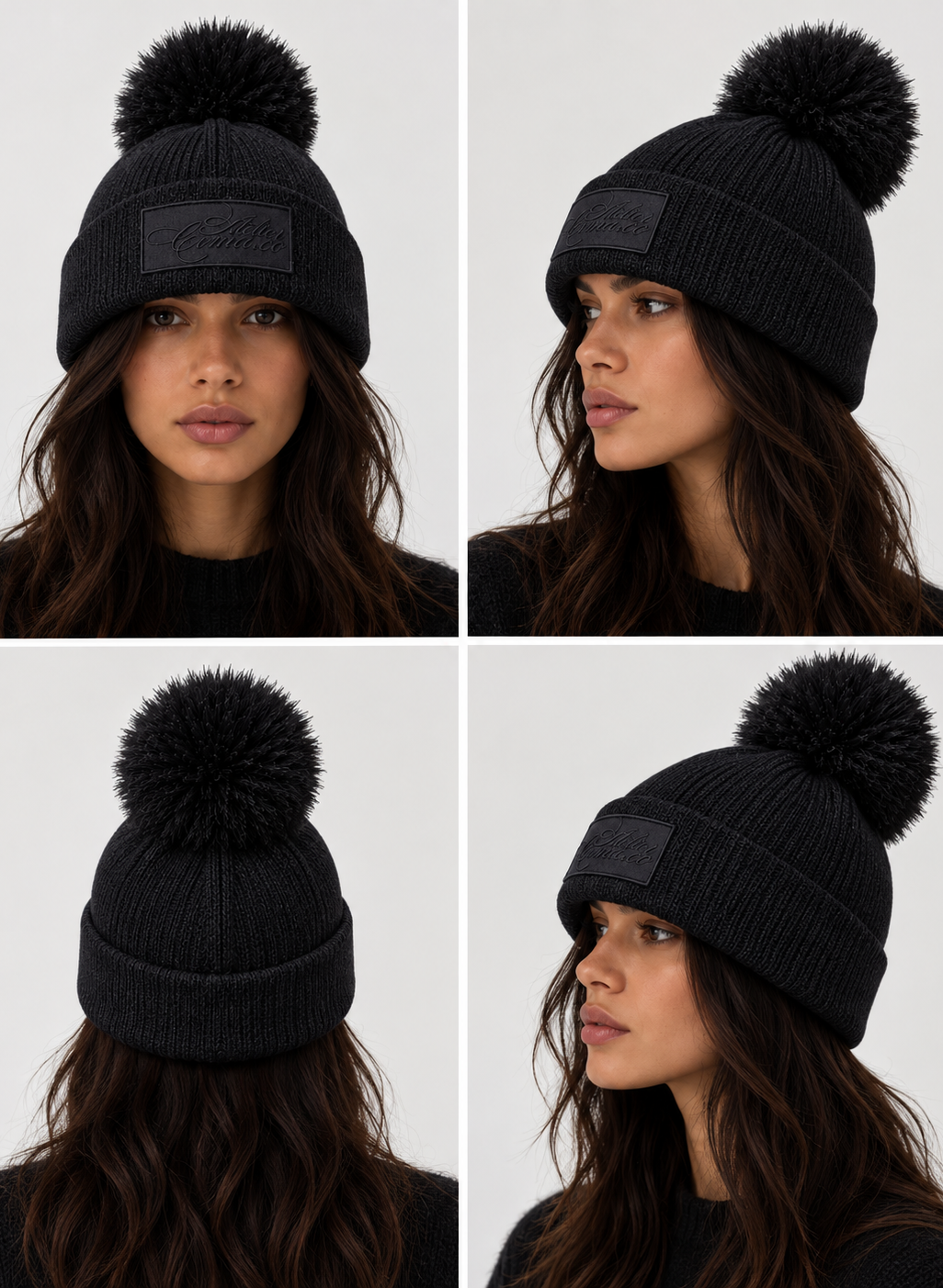 Merino Wool Beanie | Noir