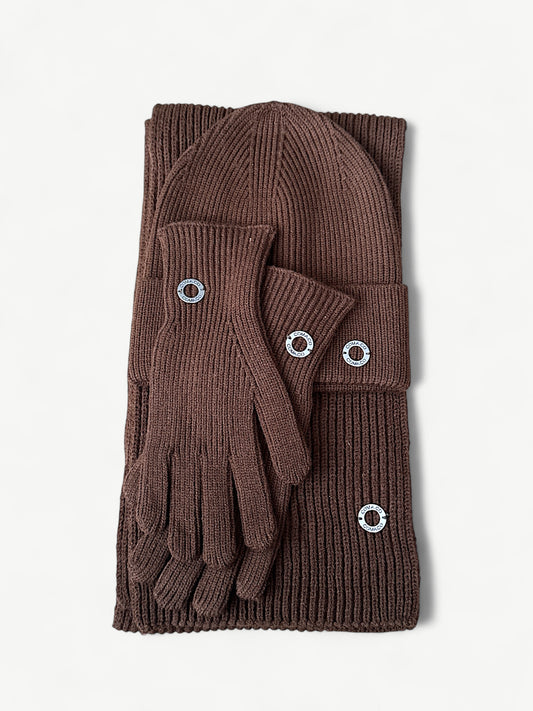 Merino Wool Set | Chocolate