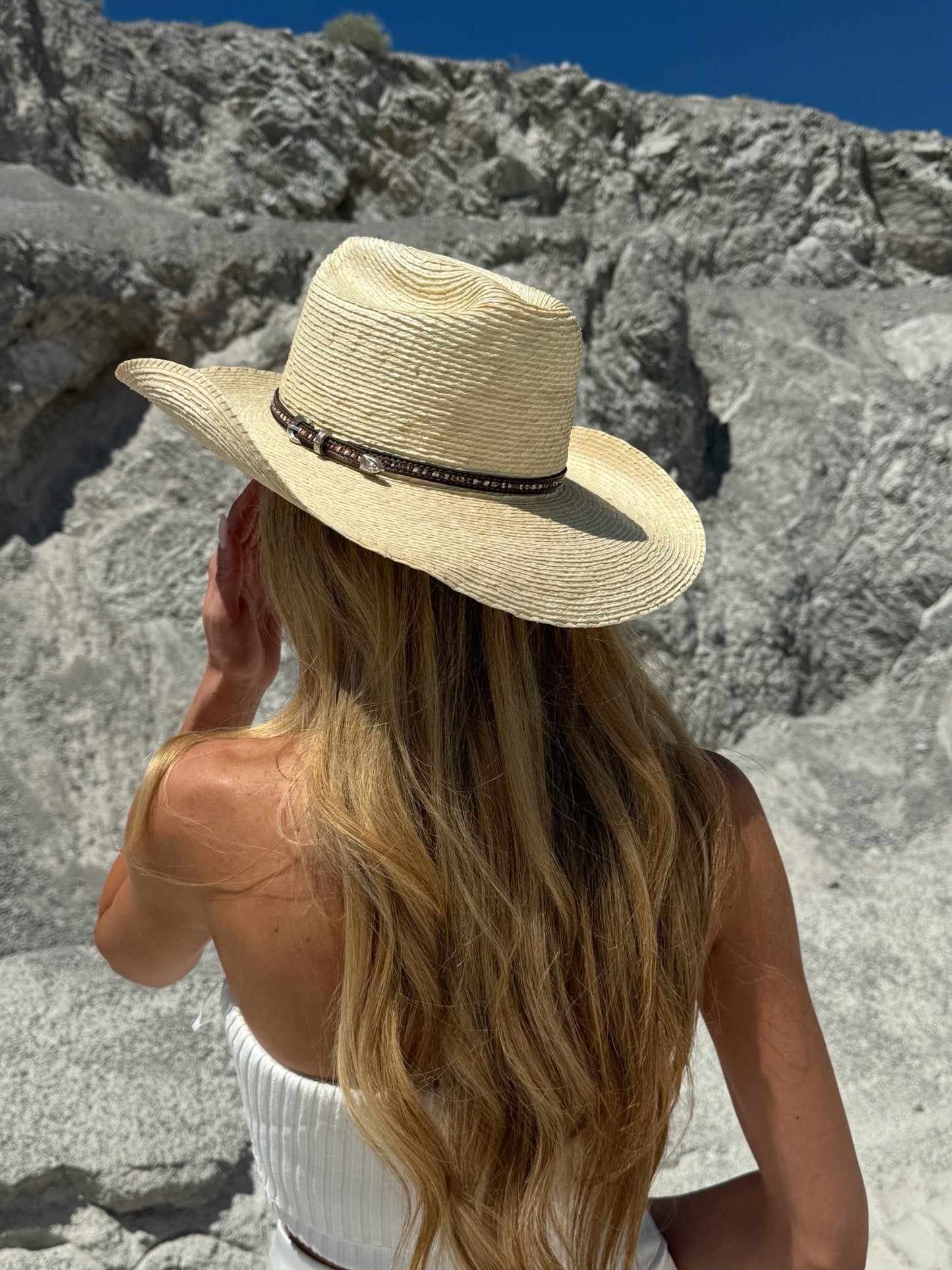 LAURA straw Cowboy hat