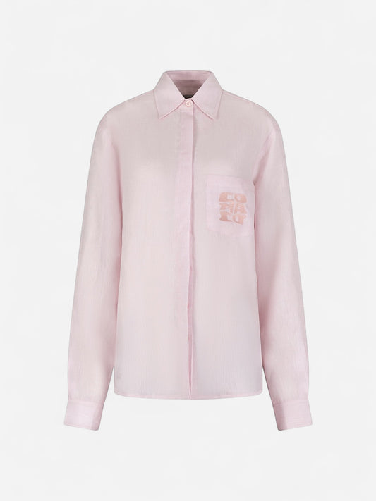 Shirt | Linen Pink Sugar