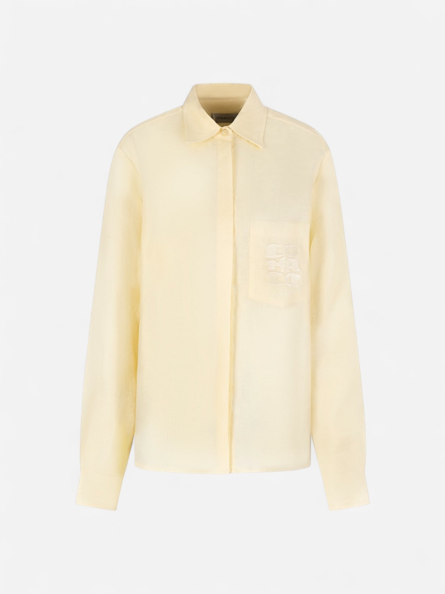 Shirt | Linen Butter Yellow