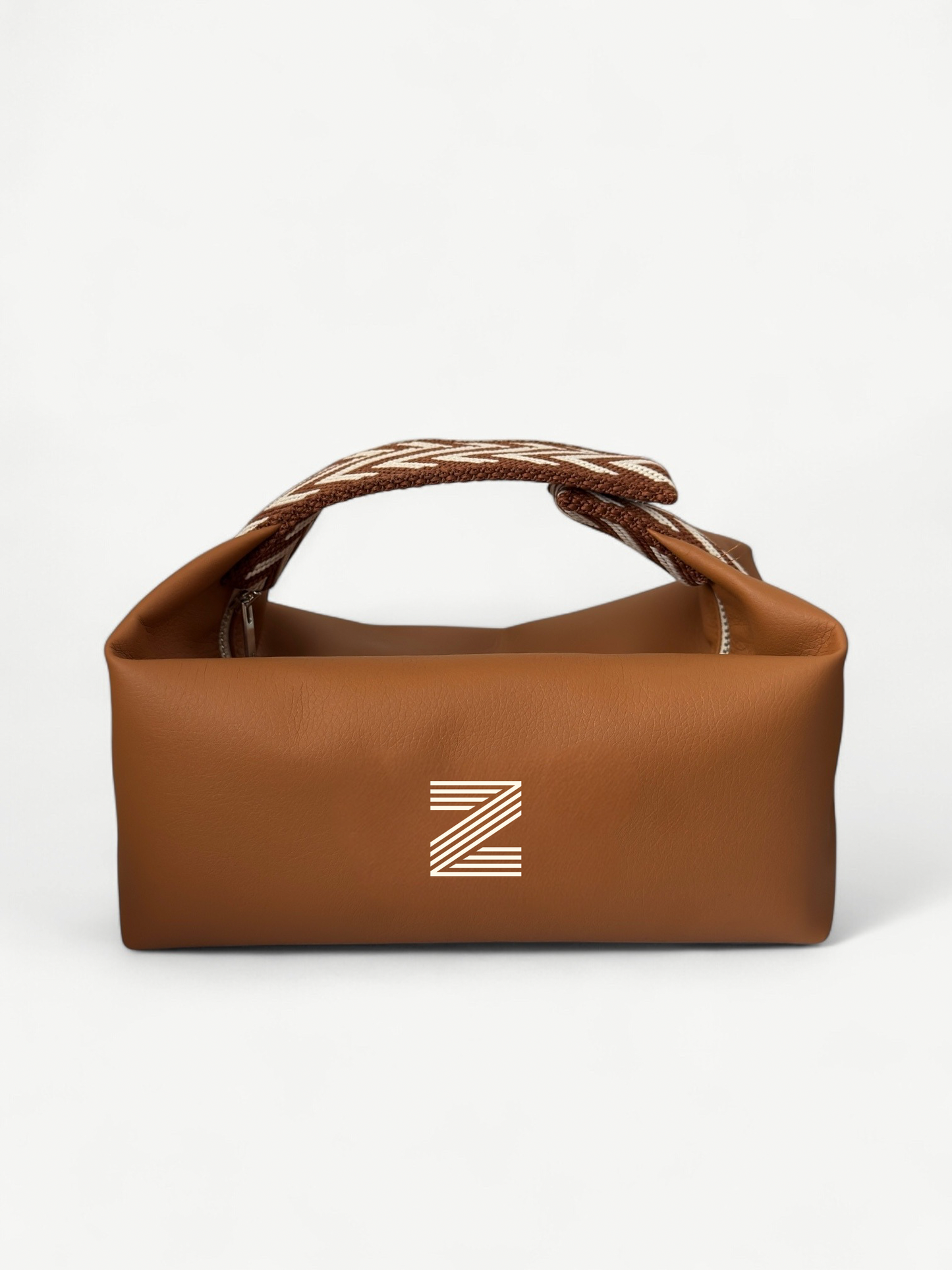 Tan Custom Leather Pouch