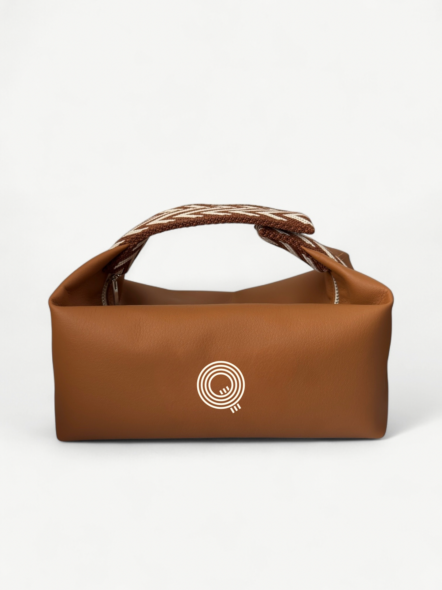 Tan Custom Leather Pouch