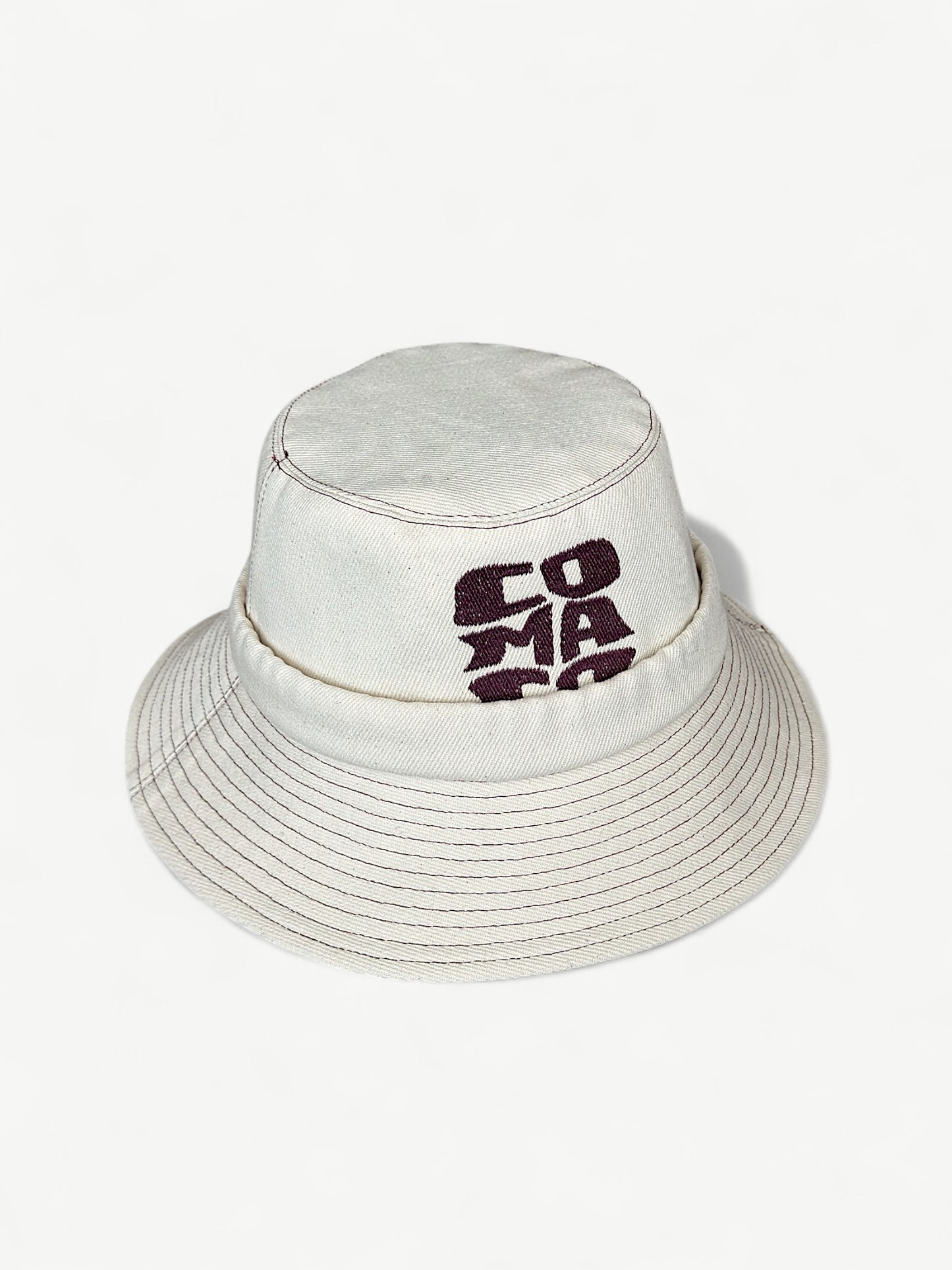 Bucket Hat | Cream & Cherry