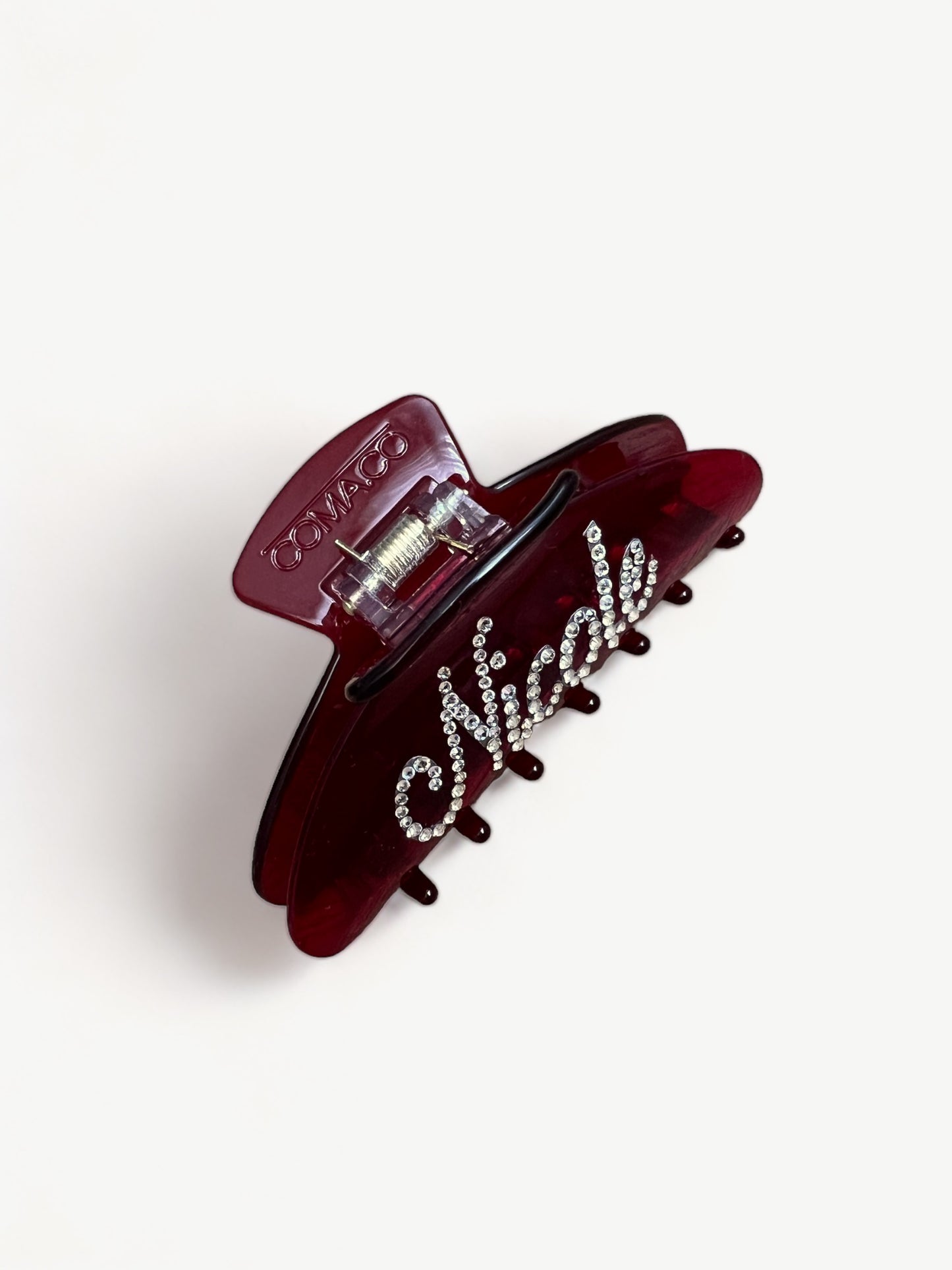 CHERRY RED custom claw clip