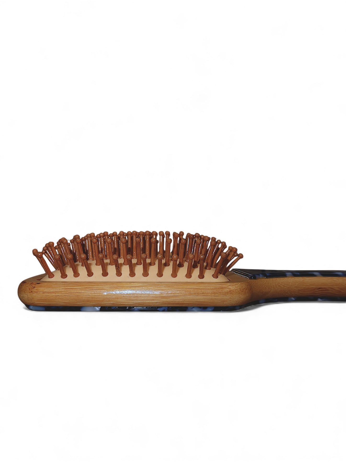 Large Bamboo Hair Brush | Midnight Blue
