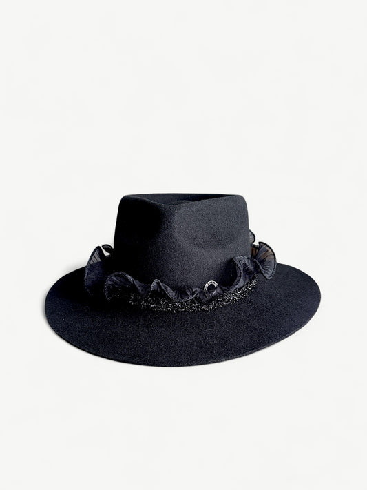 Élan Fedora Hat | Noir