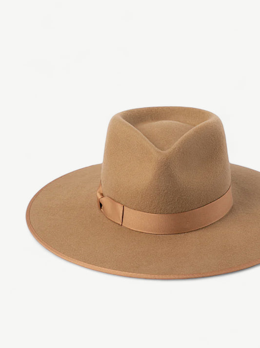 Gold Fedora Hat