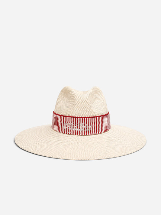 Sardegna Hat | Wide Fedora Straw