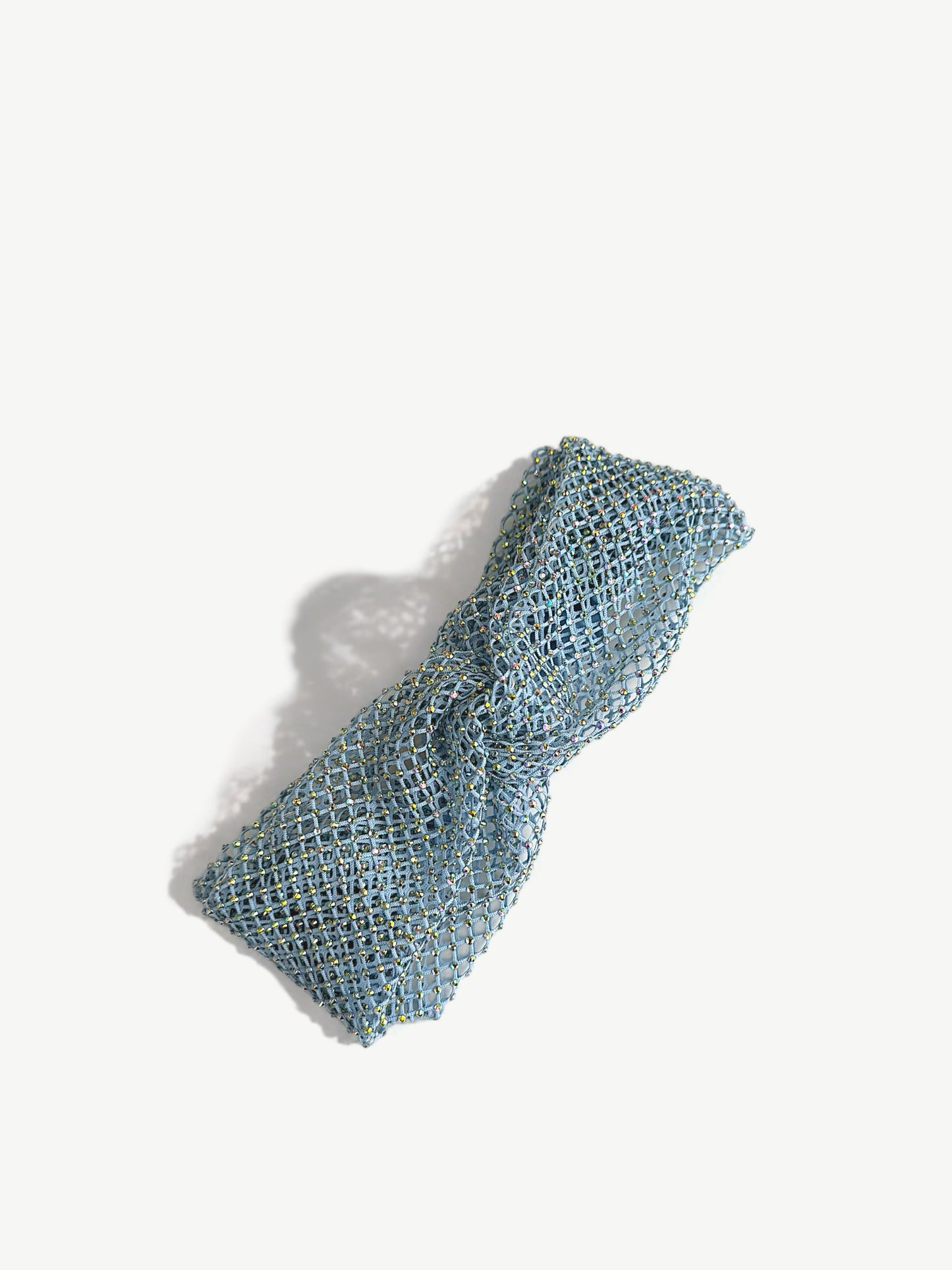 RHINESTONE Sky Blue Turban