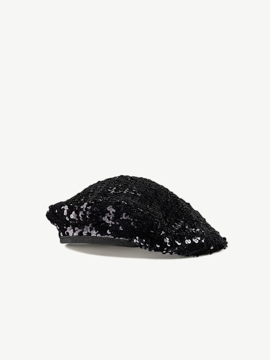 KAIA Sequins Beret