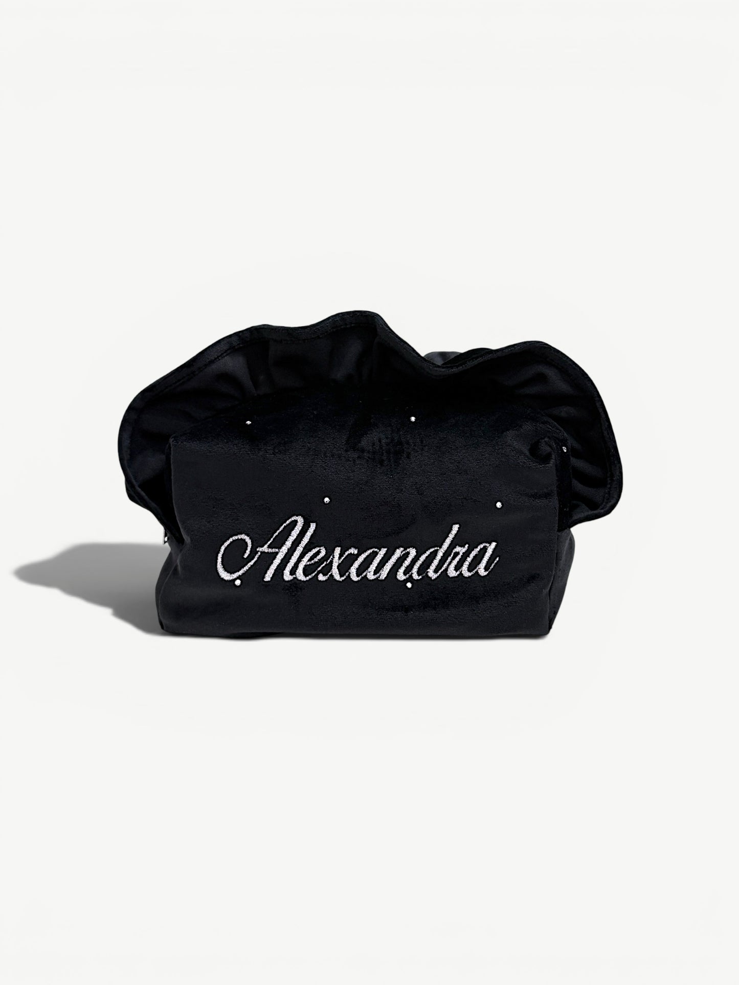 Black Velvet Pouch | Custom