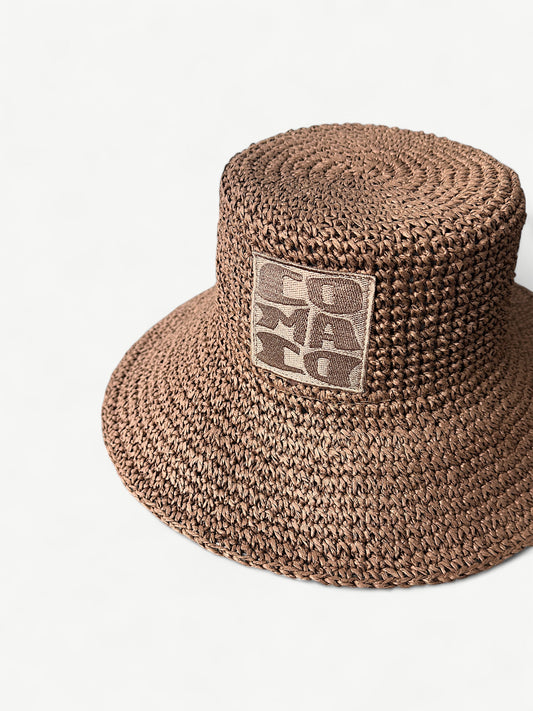 CLOCHE Chocolate Hat