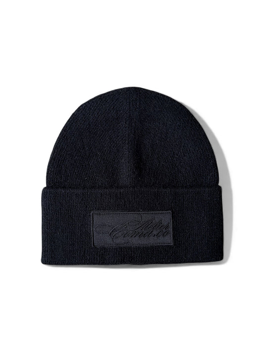 Merino Wool Beanie | Black
