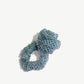 ROSE Rhinestone Scrunchie / Aqua