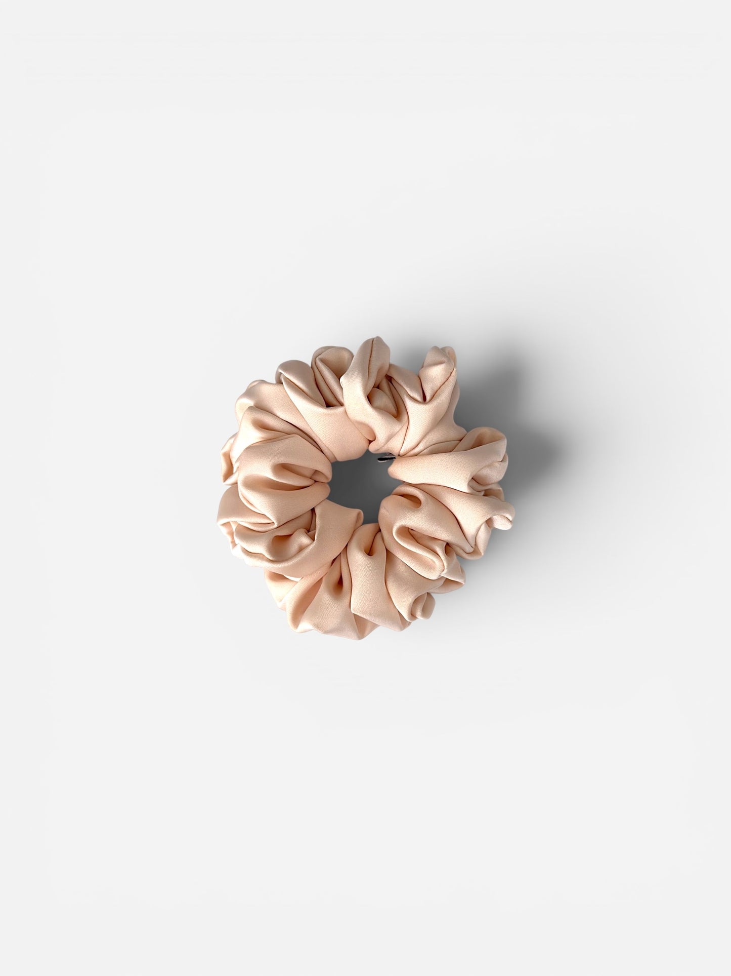 Cream | SILK Small Scrunchie