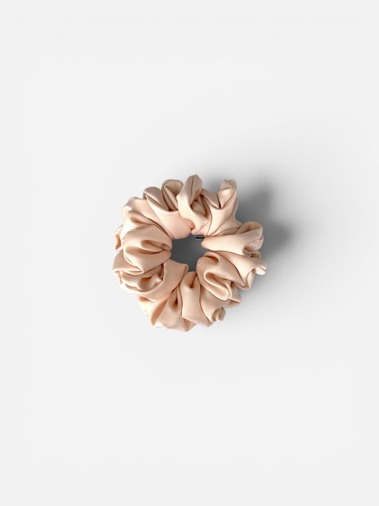 Cream | SILK Small Scrunchie
