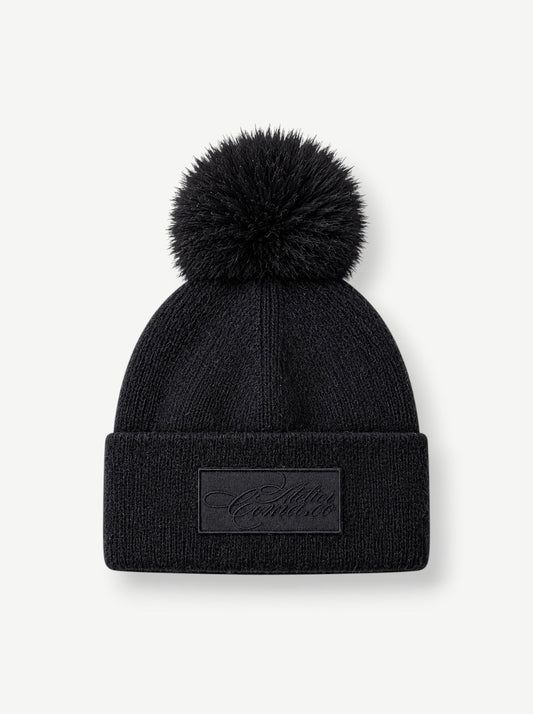 Merino Wool Beanie | Noir