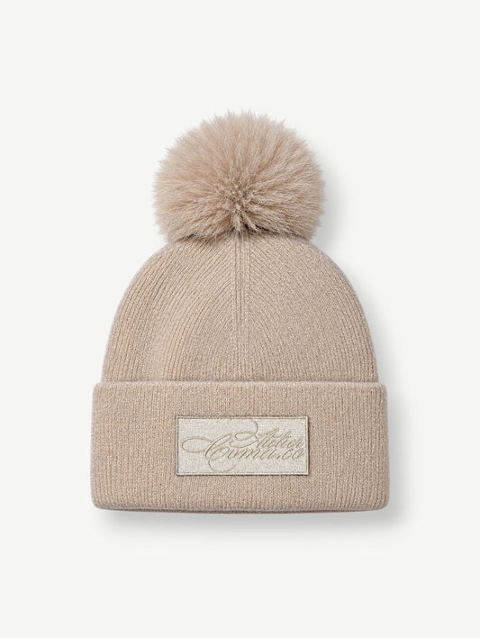Merino Wool Beanie | Cream