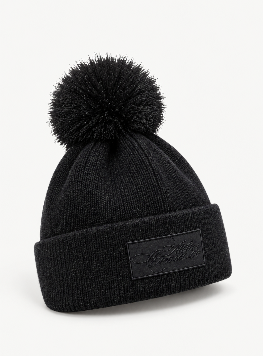 Merino Wool Beanie | Noir