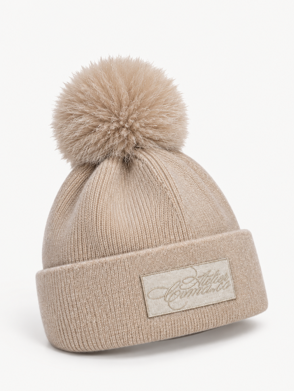 Merino Wool Beanie | Cream