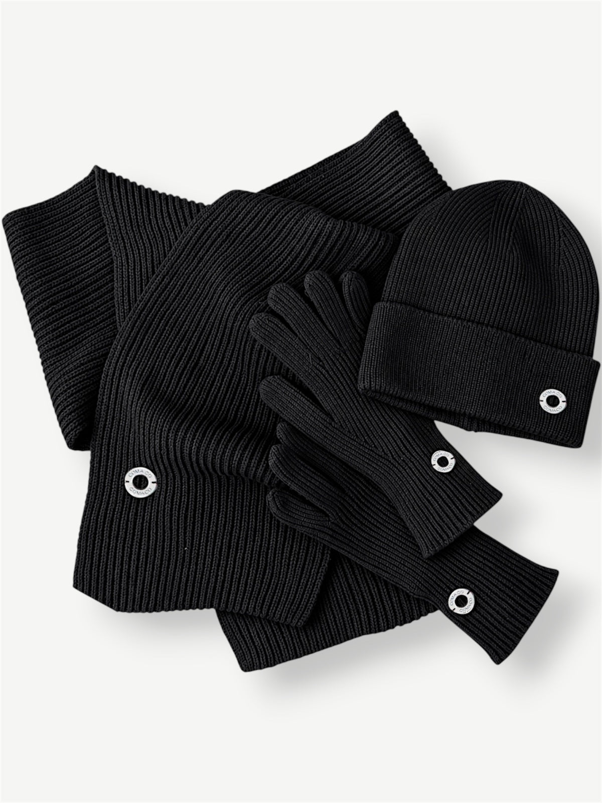 Merino Wool Set | Black