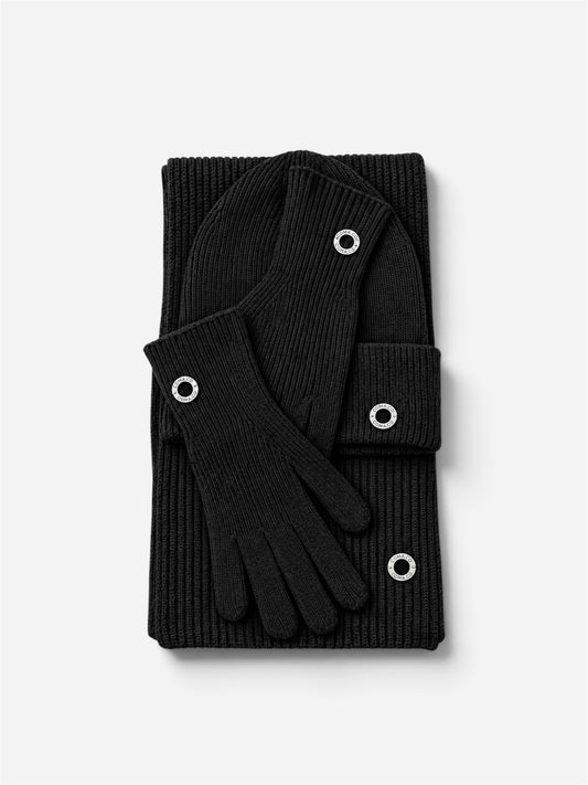Merino Wool Set | Black