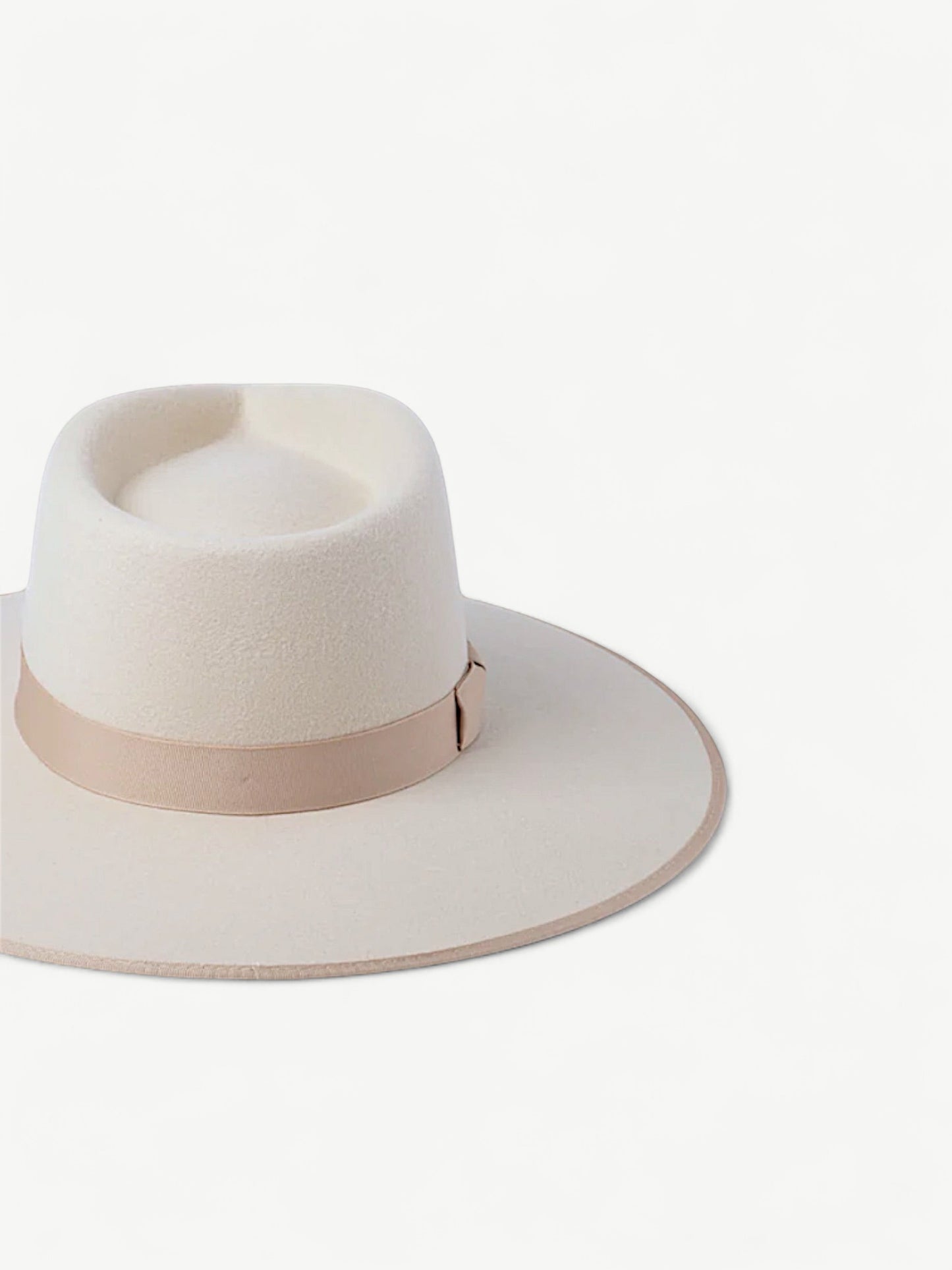 Cream Fedora Hat