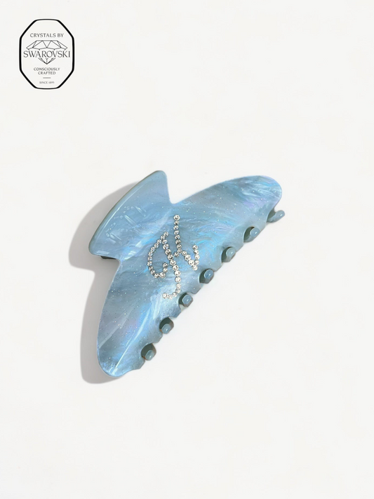 FAIRY BLUE custom claw clip