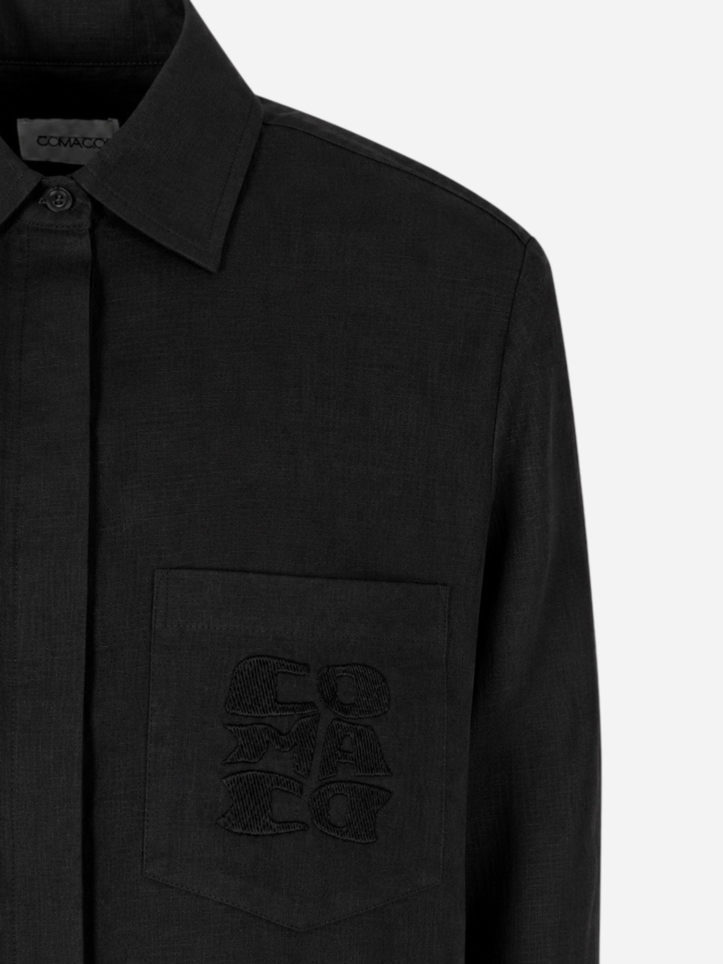 Shirt | Linen Noir