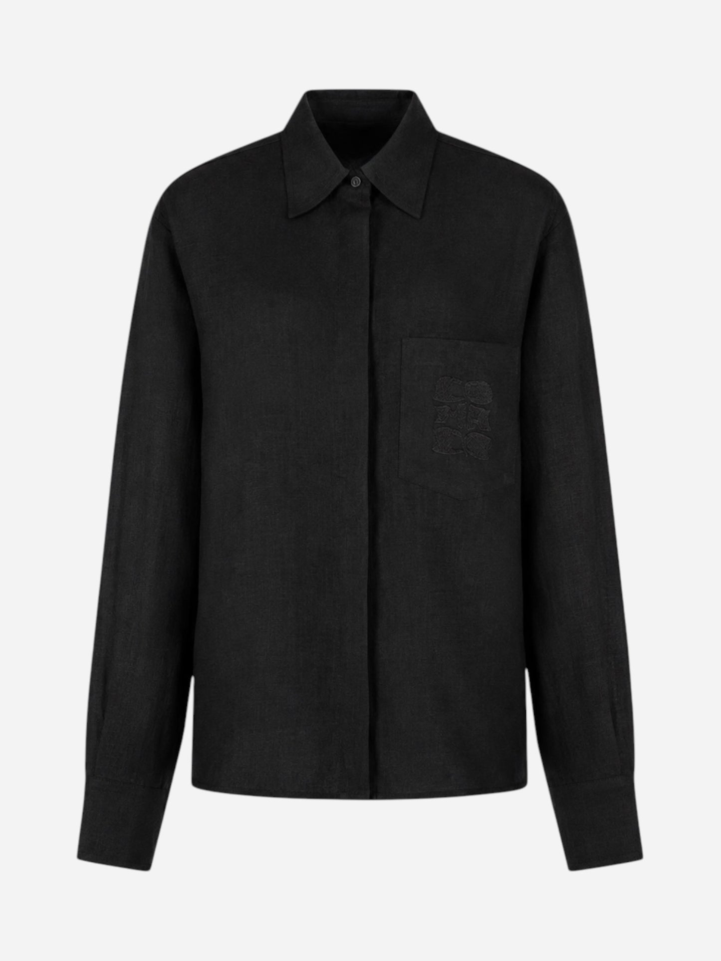 Shirt | Linen Noir