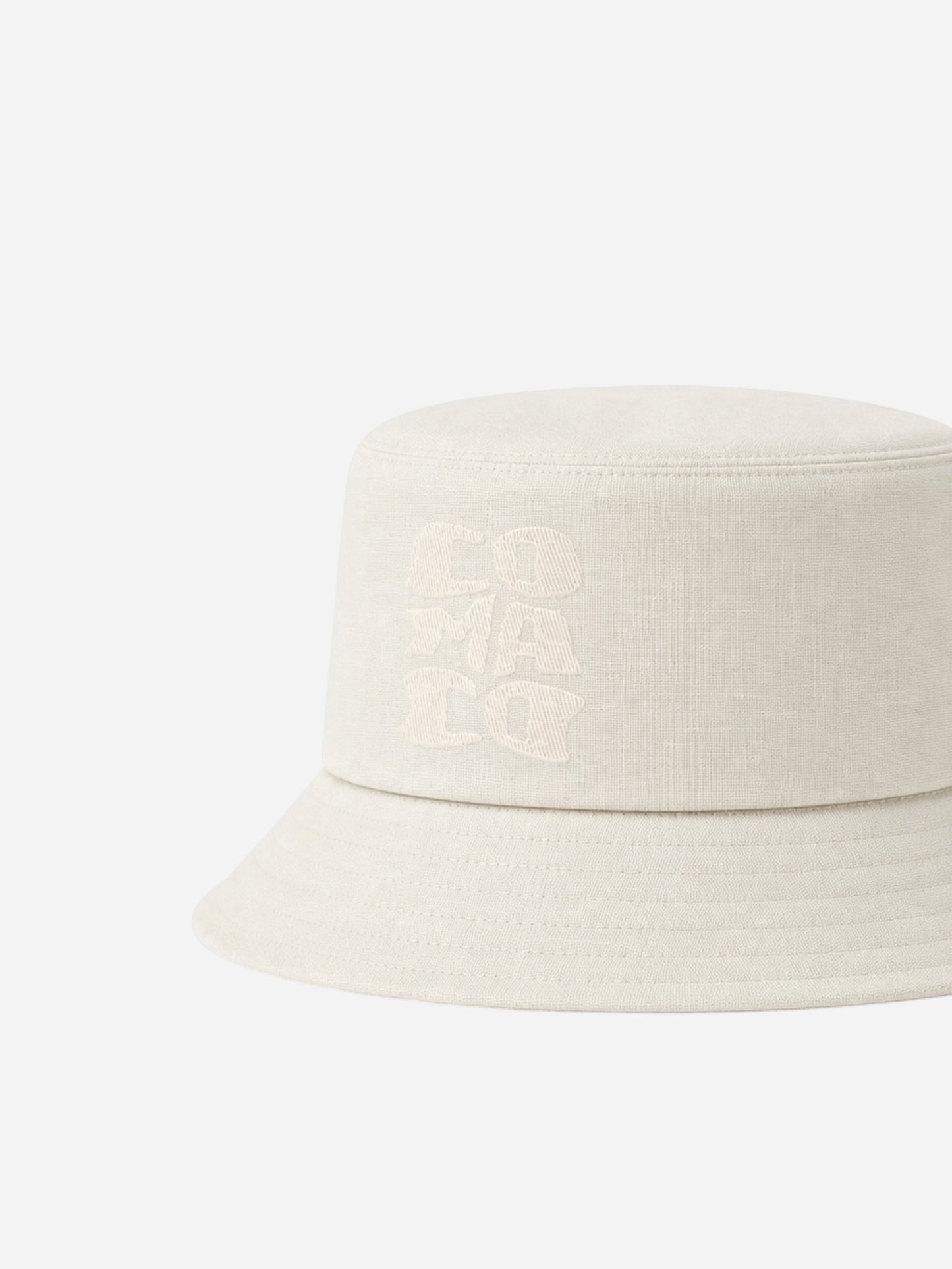 Bucket Hat | Linen Milk