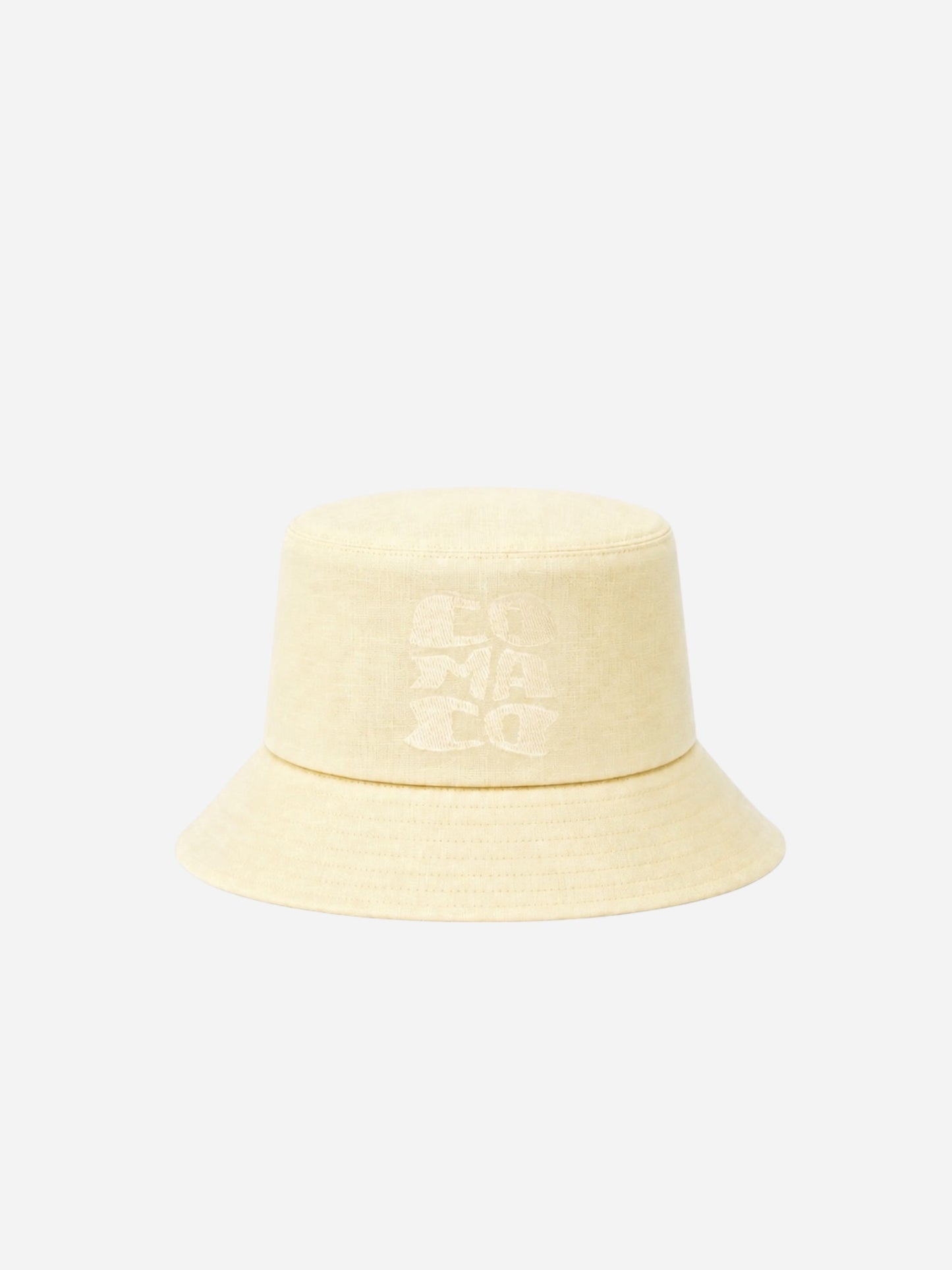 Bucket Hat | Linen Butter Yellow