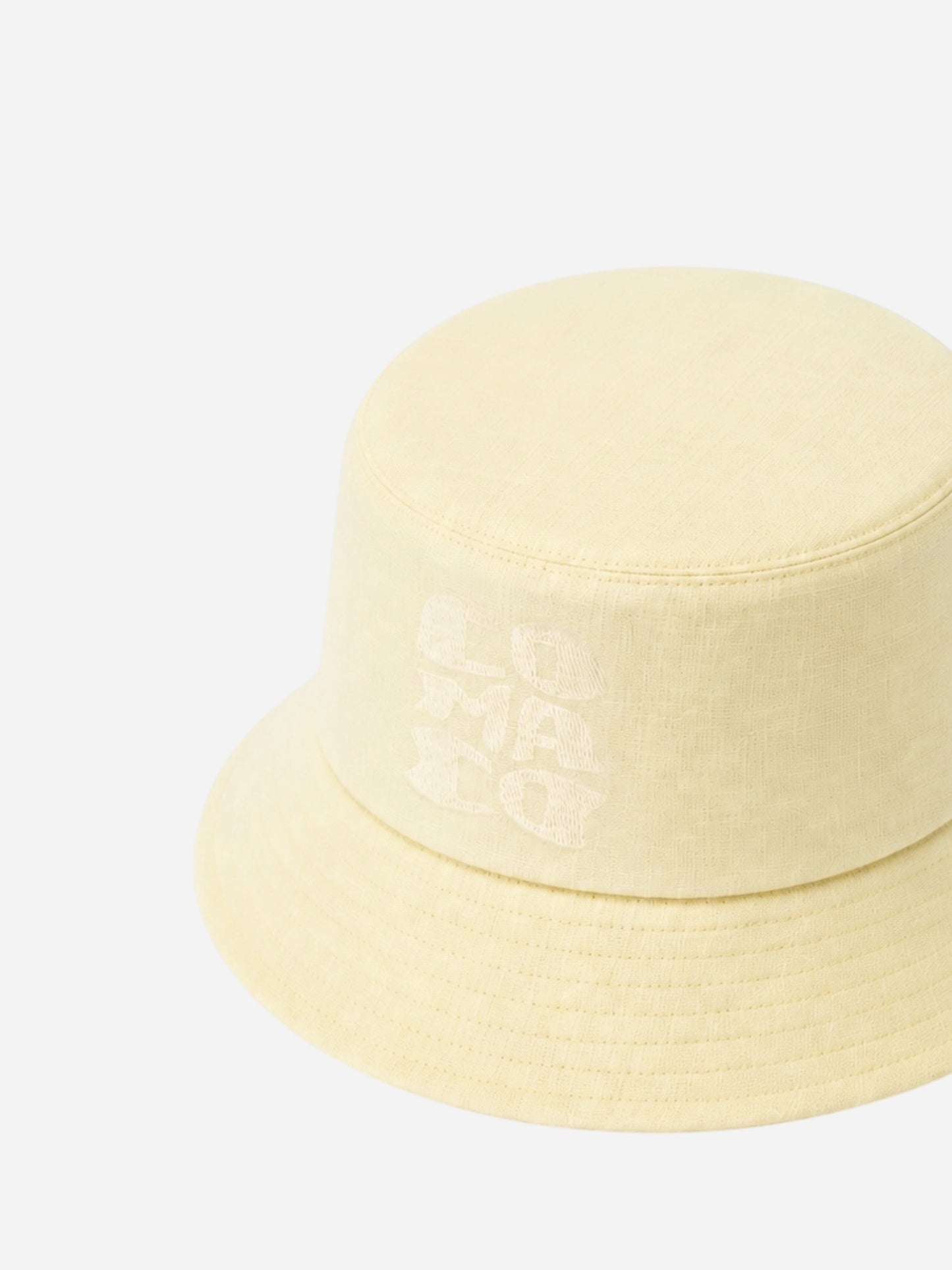 Bucket Hat | Linen Butter Yellow