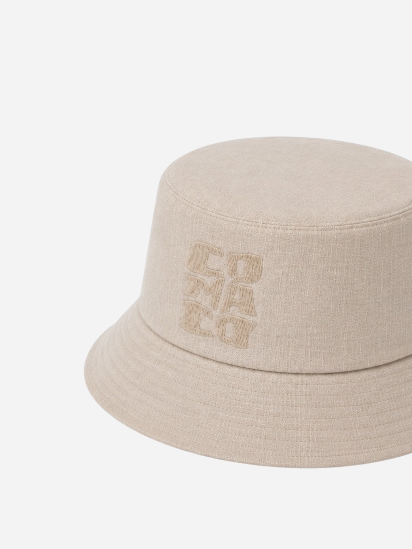 Bucket Hat | Linen Sand