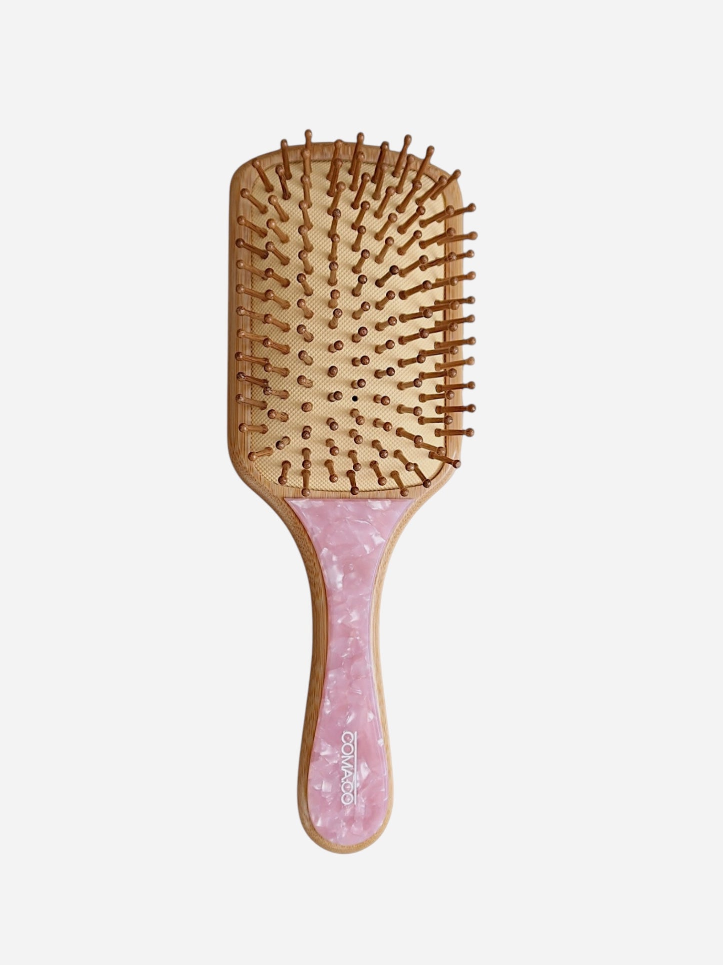 Large Bamboo Hair Brush | Pink Sugar