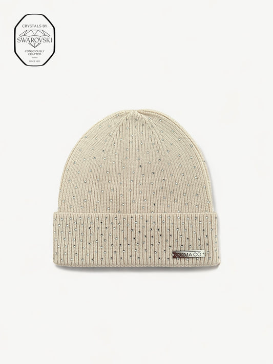 SWAROVSKI Ivory Beanie