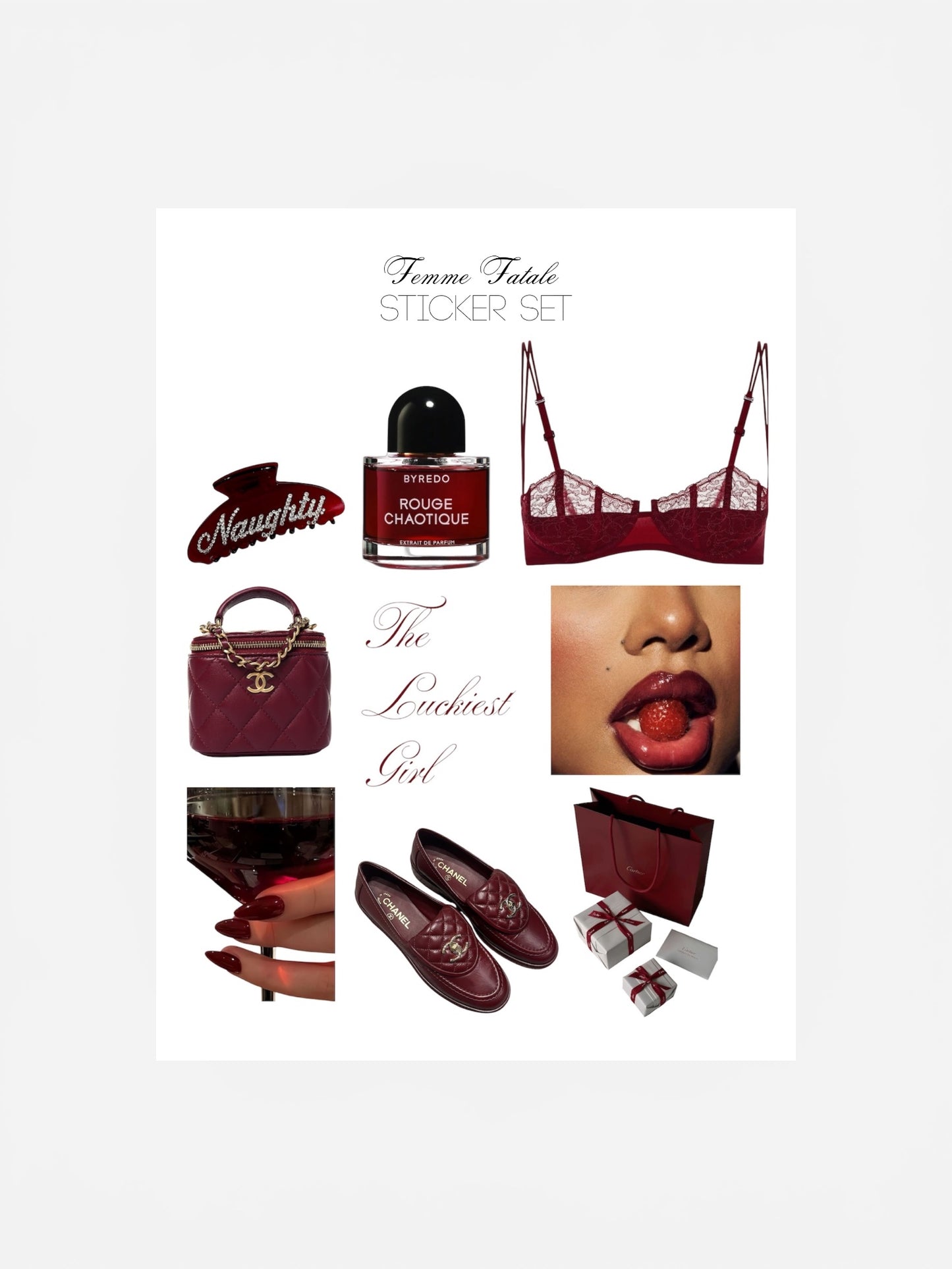 Femme Fatale | Sticker Set