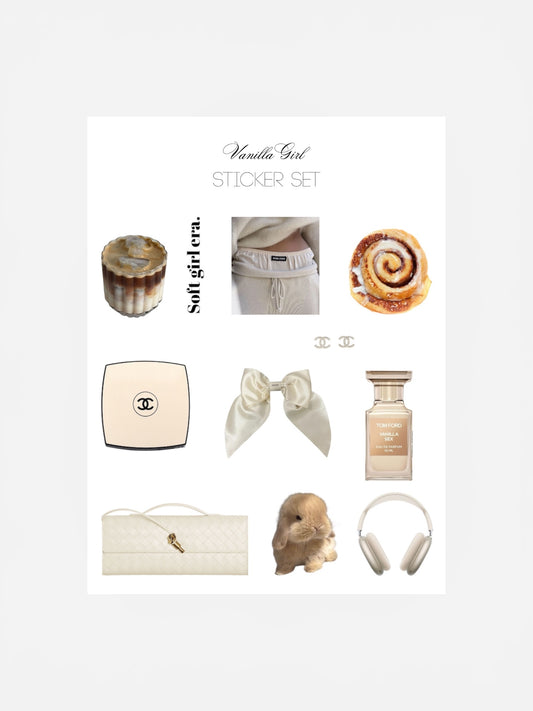 Vanilla Girl | Sticker Set