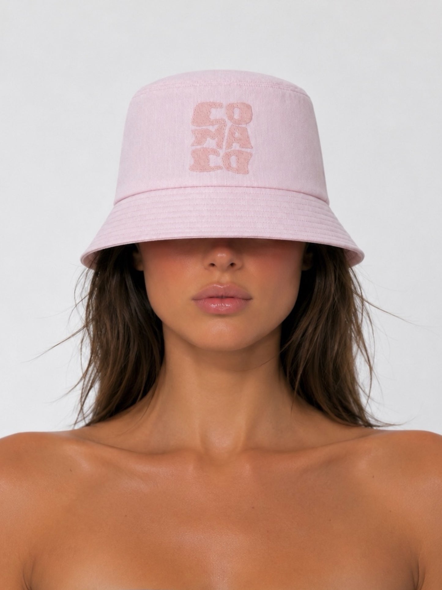 Bucket Hat | Linen Pink Sugar