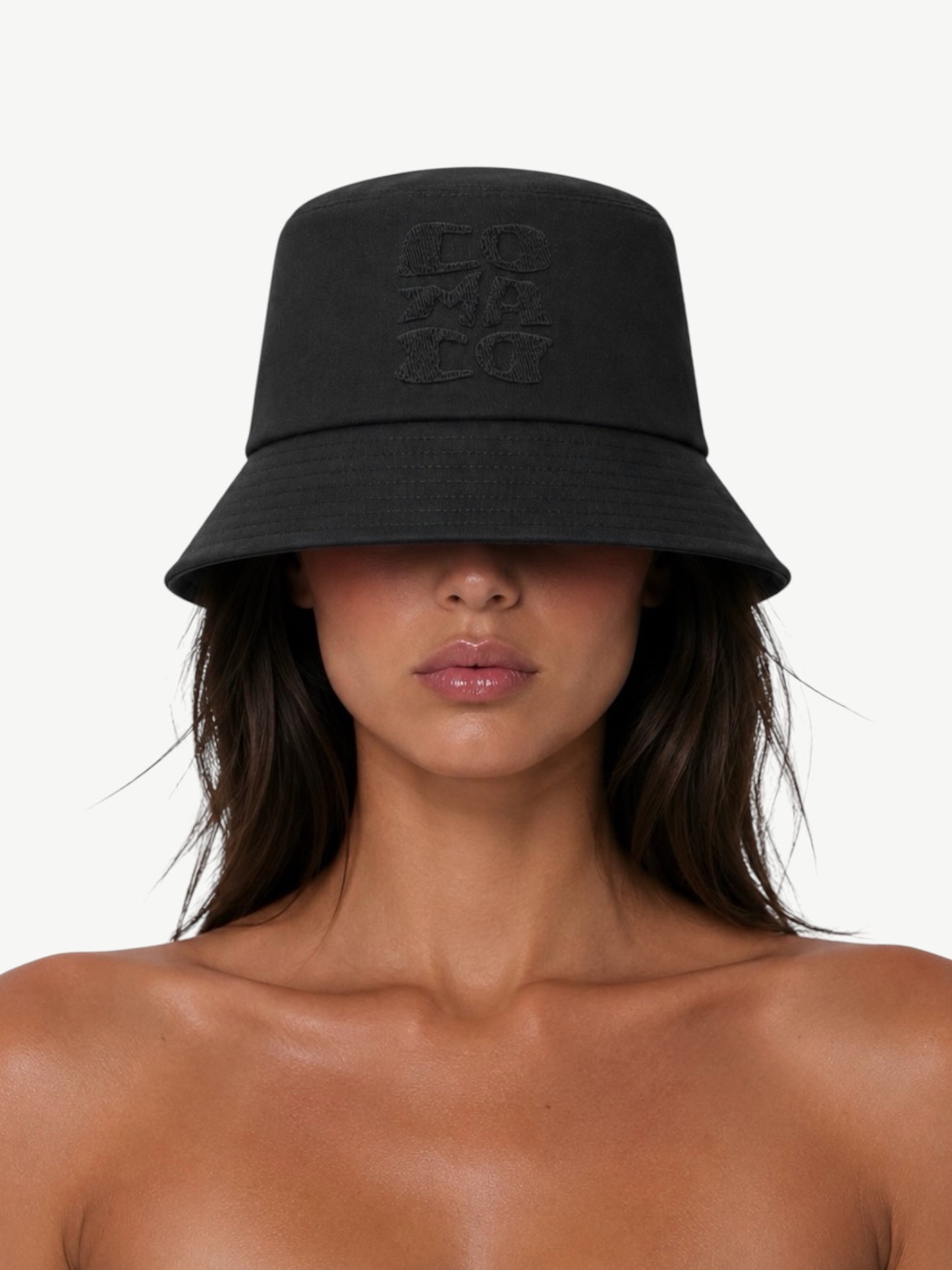 Bucket Hat | Linen Black