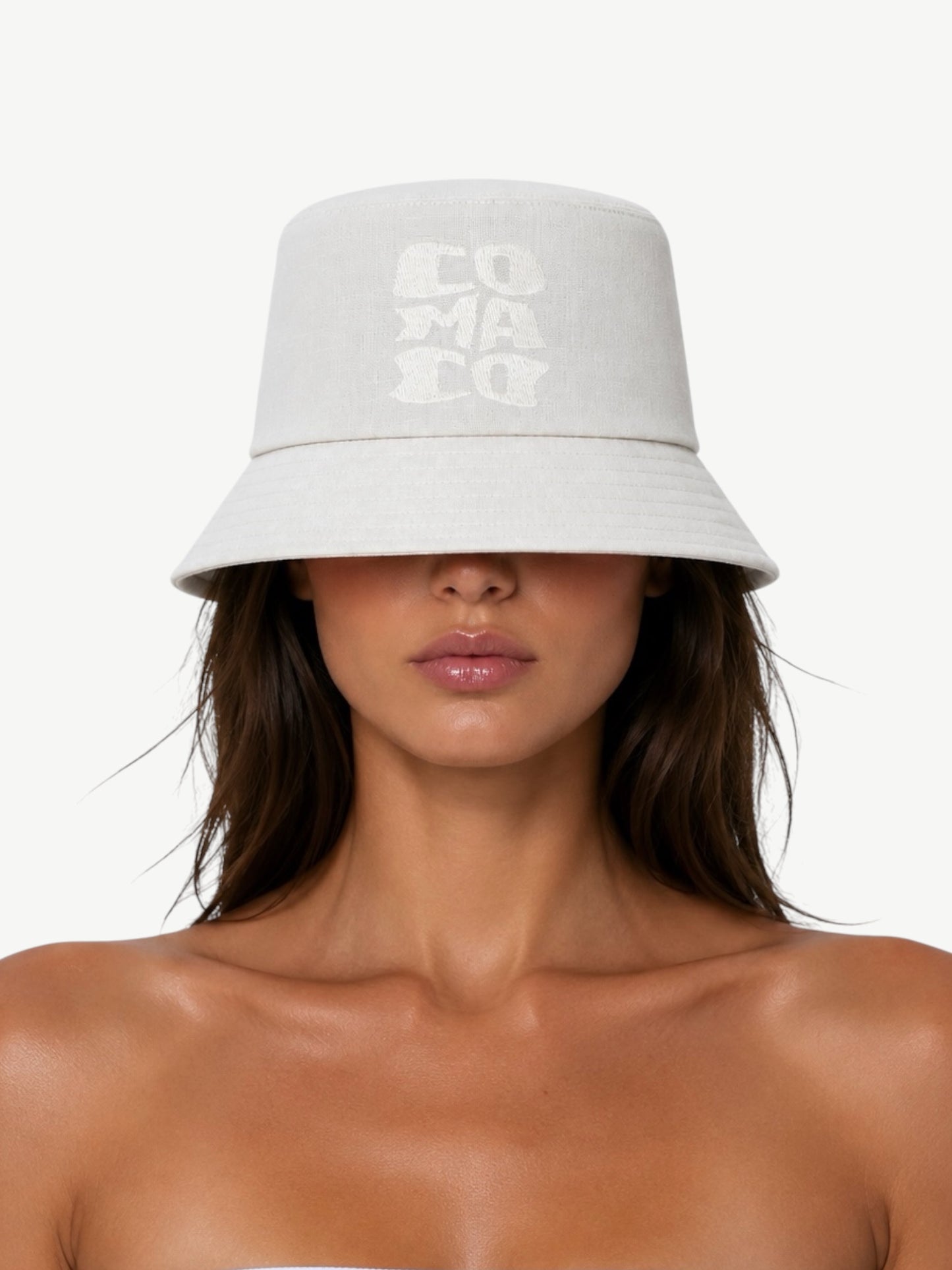 Bucket Hat | Linen Milk