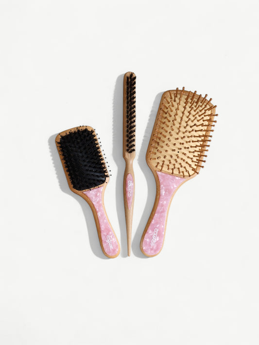 Bamboo Hair Set| Pink Sugar