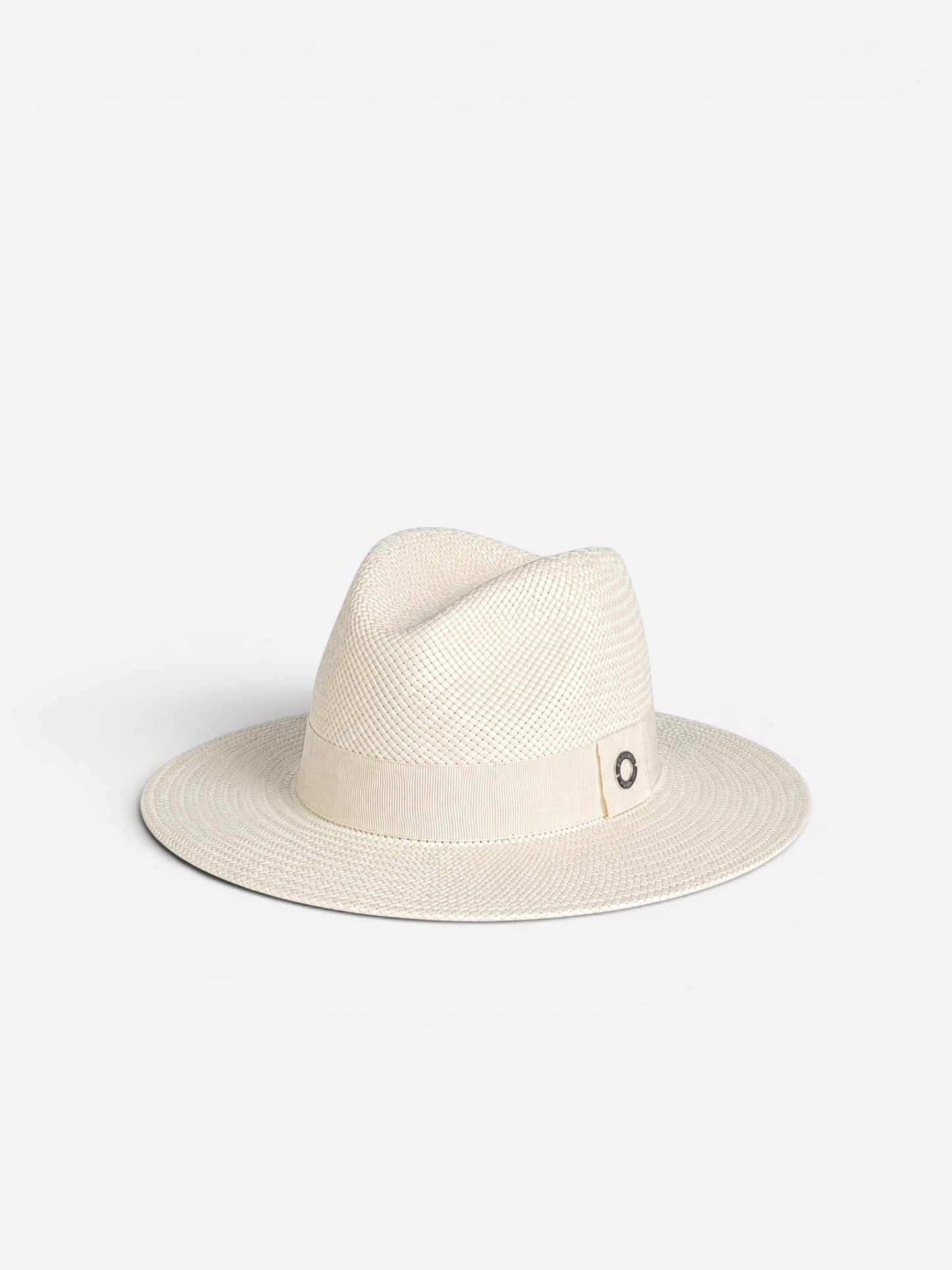 Alba Hat | White Straw