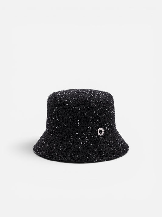 Knitted Bucket Hat | Noir